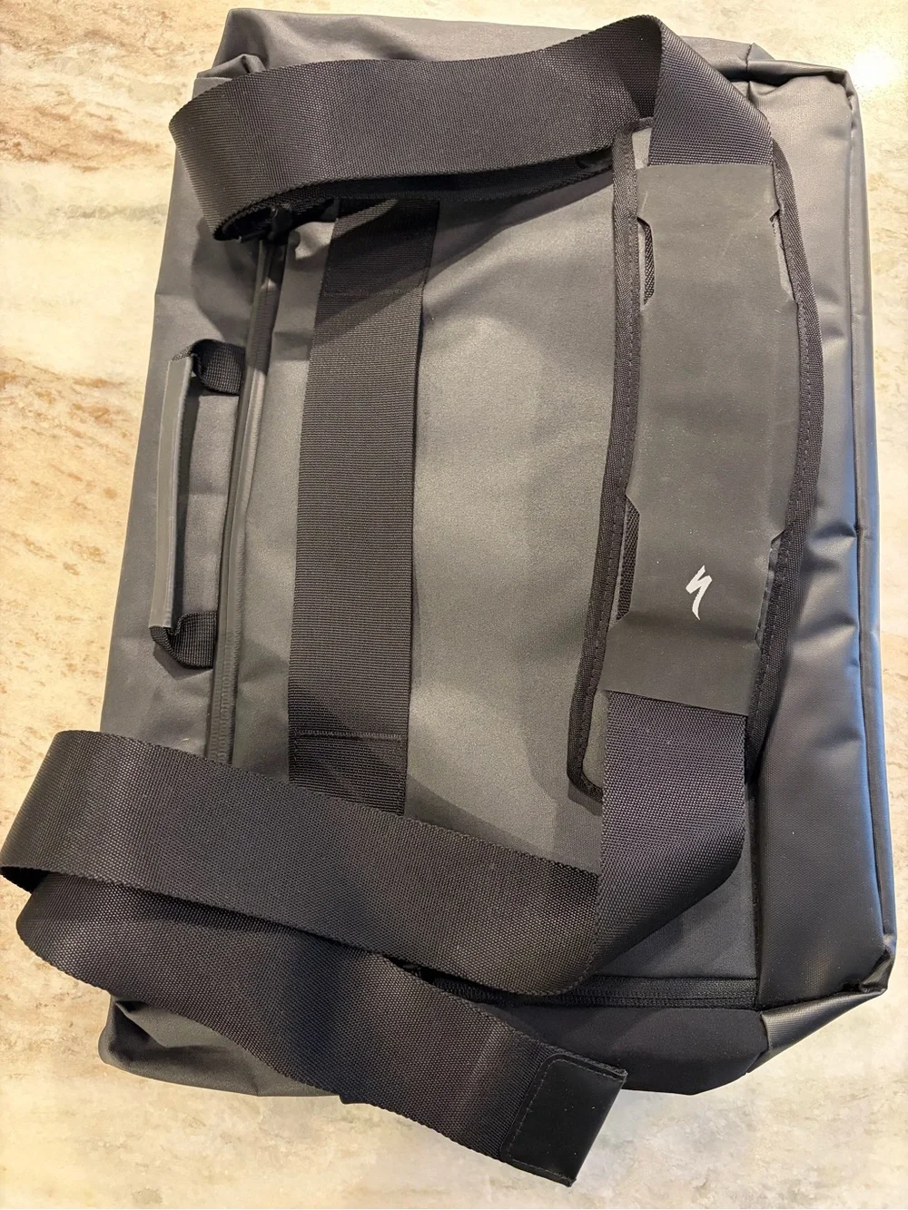 Specialized Waterproof Bike Bag Messenger Laptop Bag 15L — Black